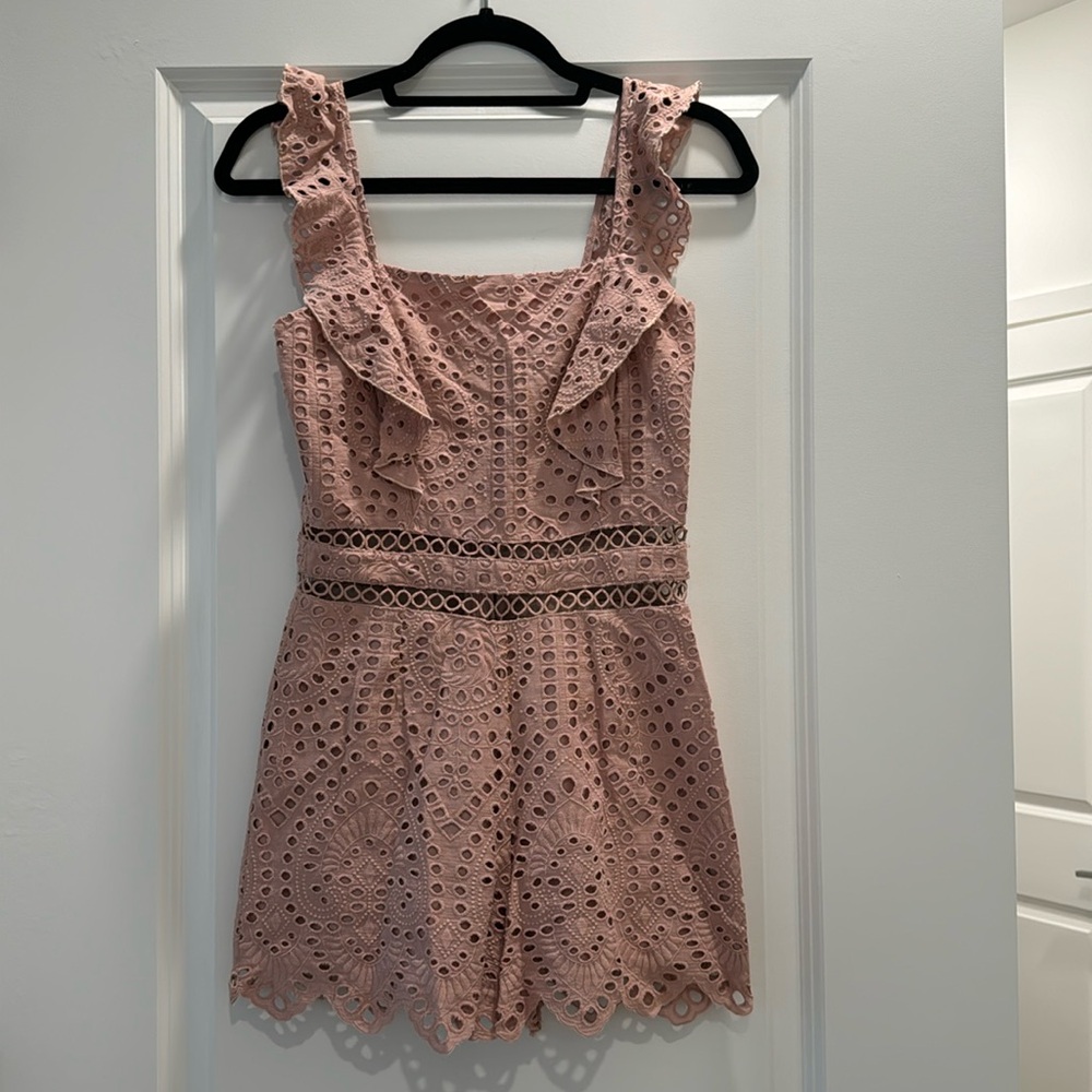 Pink Karina Grimaldi Romper